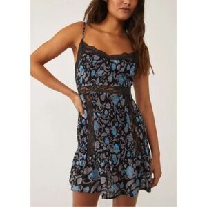 NWT Free people last night slip dress, Sm $118 G22